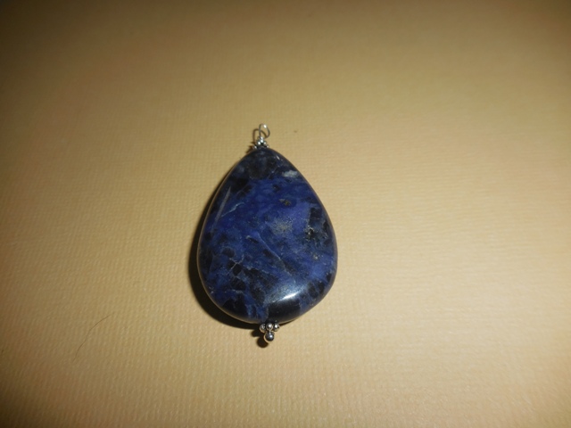 Pendentif Sodalite argent 925