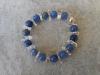 Bracelet Aventurine bleue cristal de roche chips GM