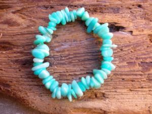 bracelet chips amazonite