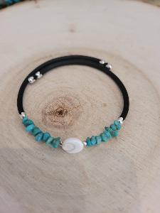 Bracelet turquoise 1 rang OSL 