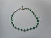 Bracelet quartz vert Argent 925