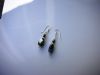 Boucles d'oreilles hématite argent 925