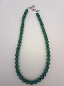 Collier malachite 8 mm