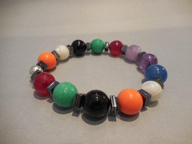 Bracelet multicolor ete 2015