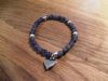 Bracelet iolite bleue 