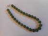 Collier aventurine verte 12 mm