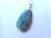 Pendentif Azurite argent 925