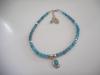 Bracelet apatite bleue vierge