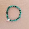 Bracelet malachite 8 MM