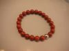 Bracelet jaspe rouge 8 mm