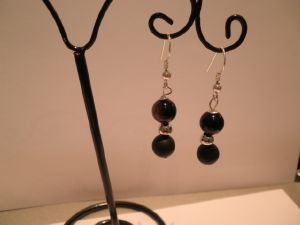 Boucles d'oreilles ROMANCE 3 Boules