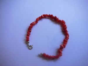 Bracelet corail mediterranee