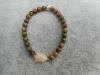 Bracelet Unakite bouddha