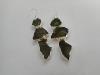 Boucles d'oreilles Moldavite gm