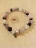 Bracelet Kunzite quartz rose quartz tourmaline