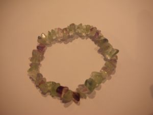 Bracelet chips en fluorine