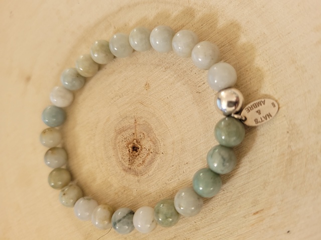 Bracelet jade birman 8 MM