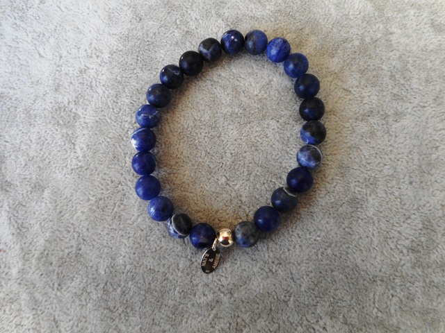 Bracelet sodalite 8 mm mat